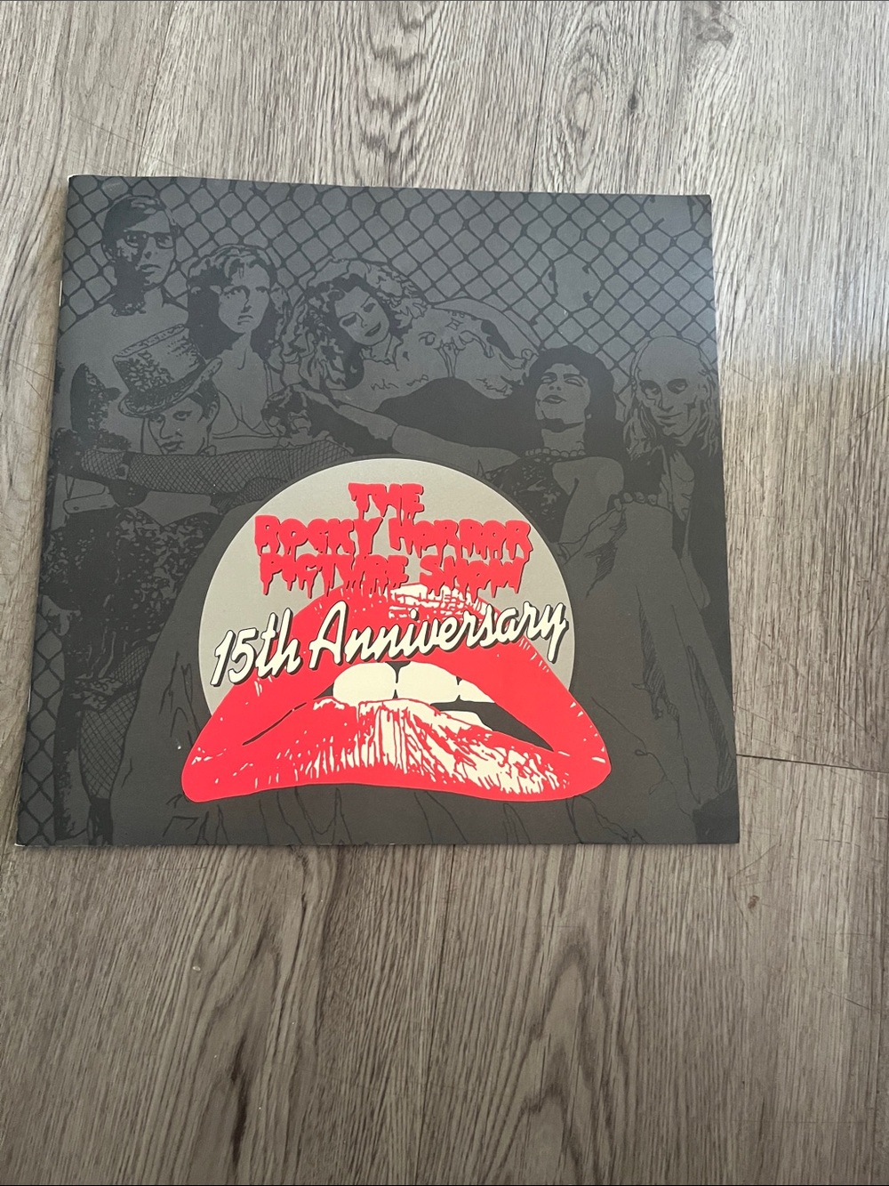 The Rocky Horror Picture Show 15th Anniversary paperback bookBlack & Red